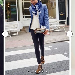 Boden Blue Velvet Skinny Jeans